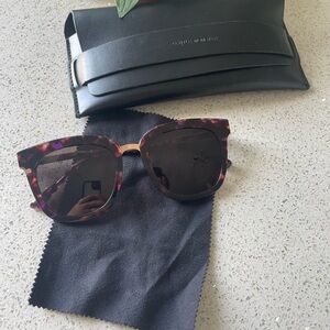 Authentic GENTLE MONSTER Purple Tortoise Sunglasses